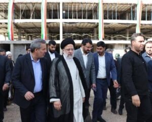 بازدید رئیسی از طرح‌های در حال ساخت نهضت ملی مسکن در شهر جدید «صدرا»ی شیراز