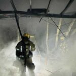 آتش سوزی انبار سعدی