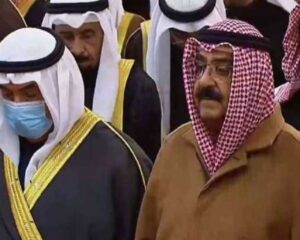 تازه ترین تصویر از امیر جدید کویت | شیخ نواف اینگونه به خاک سپرده شد