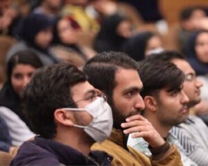 مراسم روز دانشجوی دانشگاه تهران با رنگ و بوی حمایت از غزه