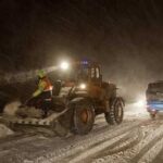 جاده های برفی