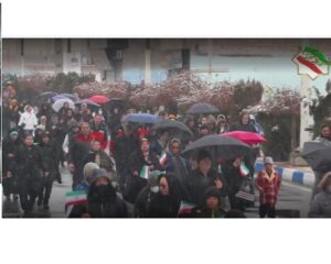 کلیپی زیبا از همایش پیاده روی در شهر فردوسیه با حضور بی نظیر مردم