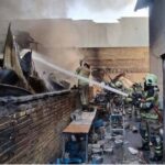 آتش سوزی شمس آباد