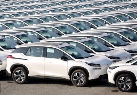 قفل پلاکگذاری تاکسیهای برقی چینی در تهران شکسته شد 1403112108025252432108464