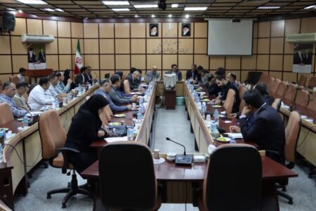 جلسه ستاد تسهیل و رفع موانع تولید شهرستان شهریار photo 2025 10 04 11 39 33