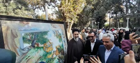 اولین گالری خیابانی کشور در پارک کودک برگزارشد photo ۲۰۲۵ ۱۰ ۱۰ ۱۷ ۲۵ ۴۳